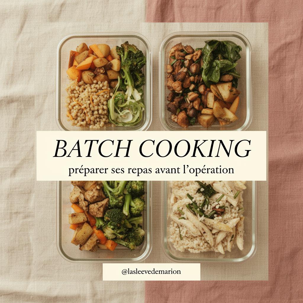 Couverture de l'ebook Batch Cooking